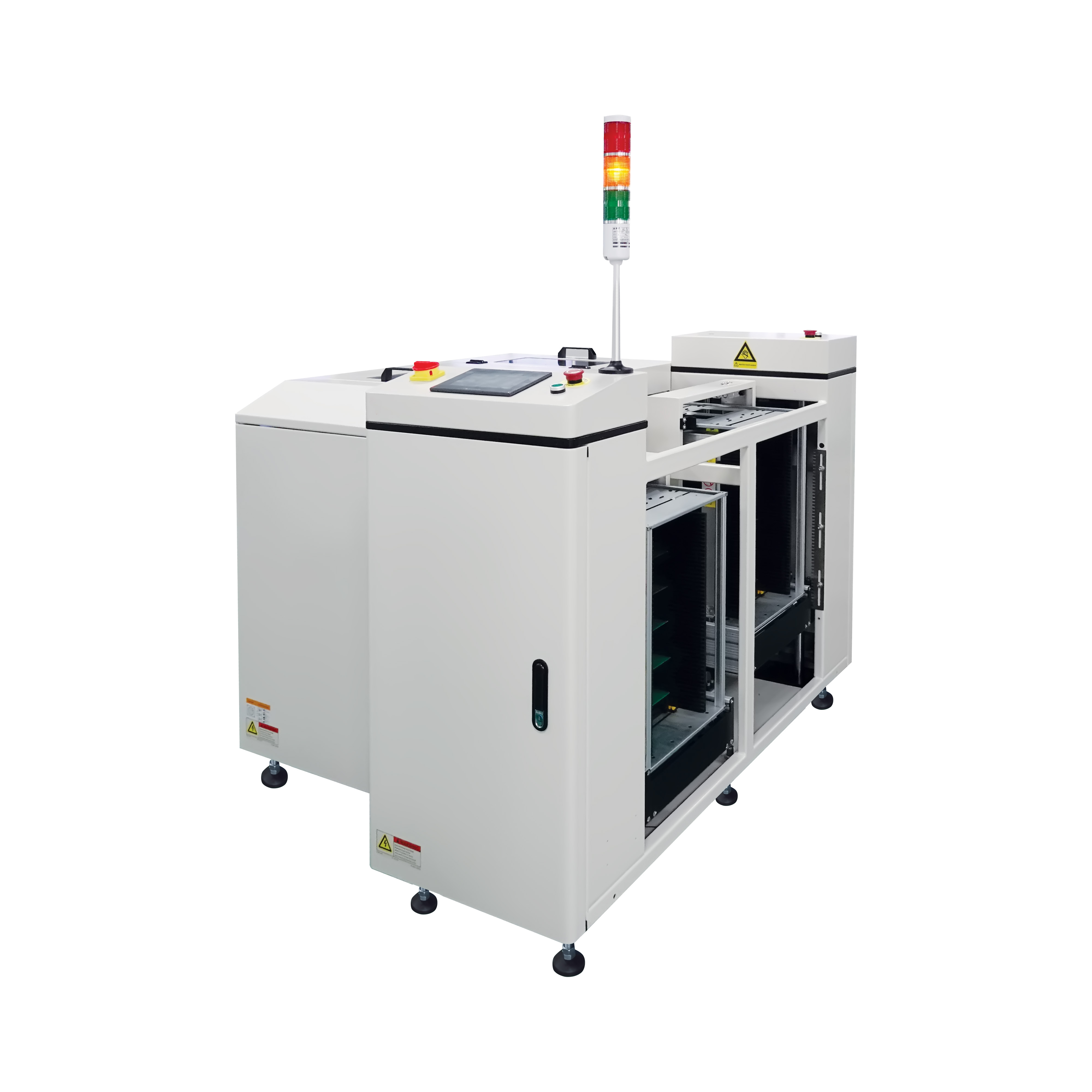 勾式双框送板机